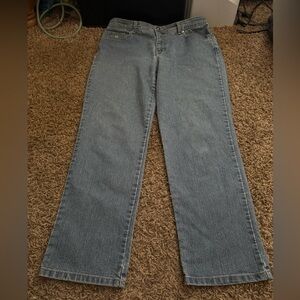 Gloria Vanderbilt Women's Straight Leg Jeans in Light Blue